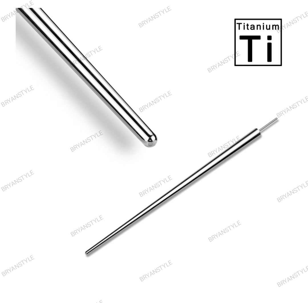 strumento per inserimento labret in titanio