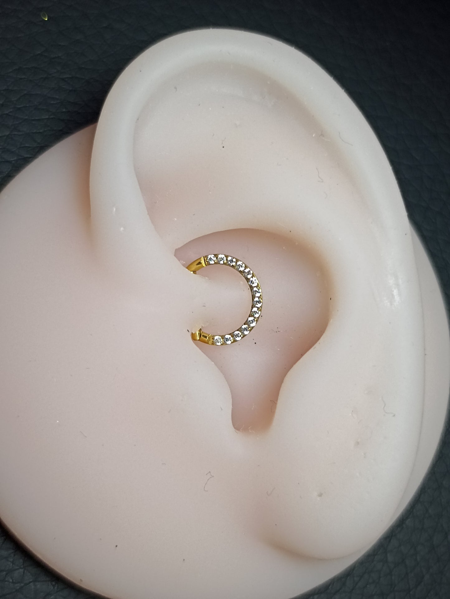 cerchio clicker con cristalli e barra dritta
