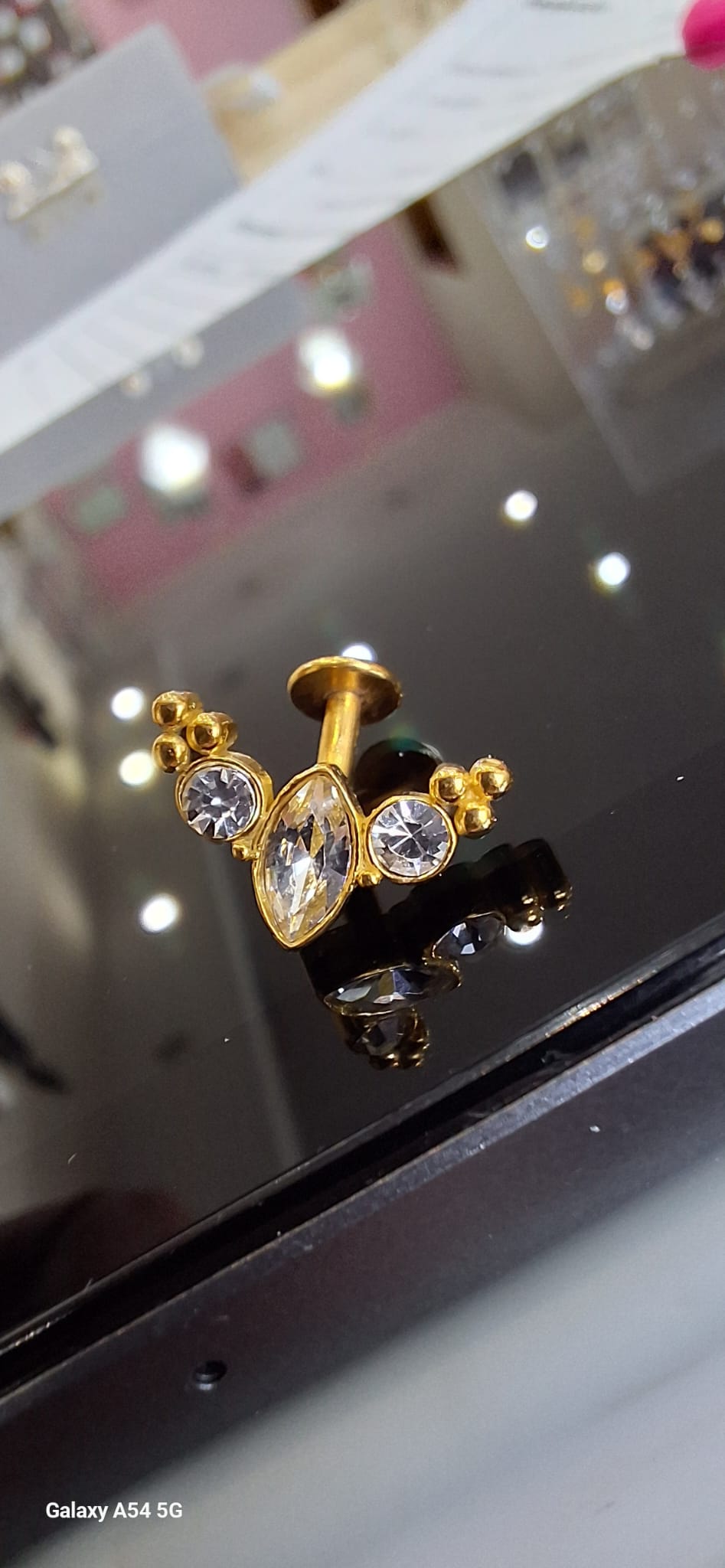 Piercing Ombelico Cristallo Push-in