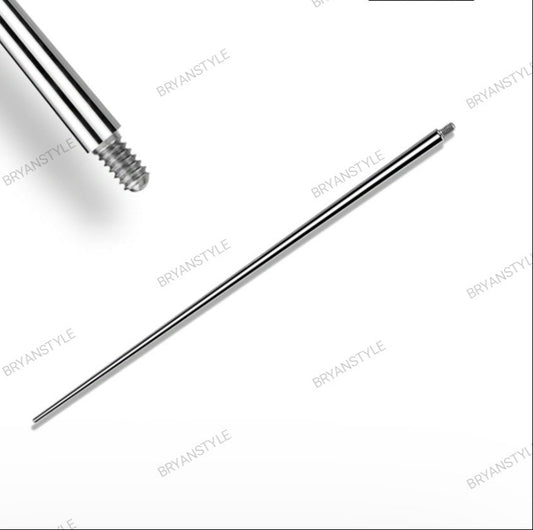 strumento per inserimento labret in acciaio 316l