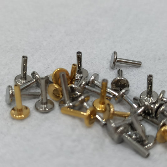 Labret Filettatura interna titanio 6mm